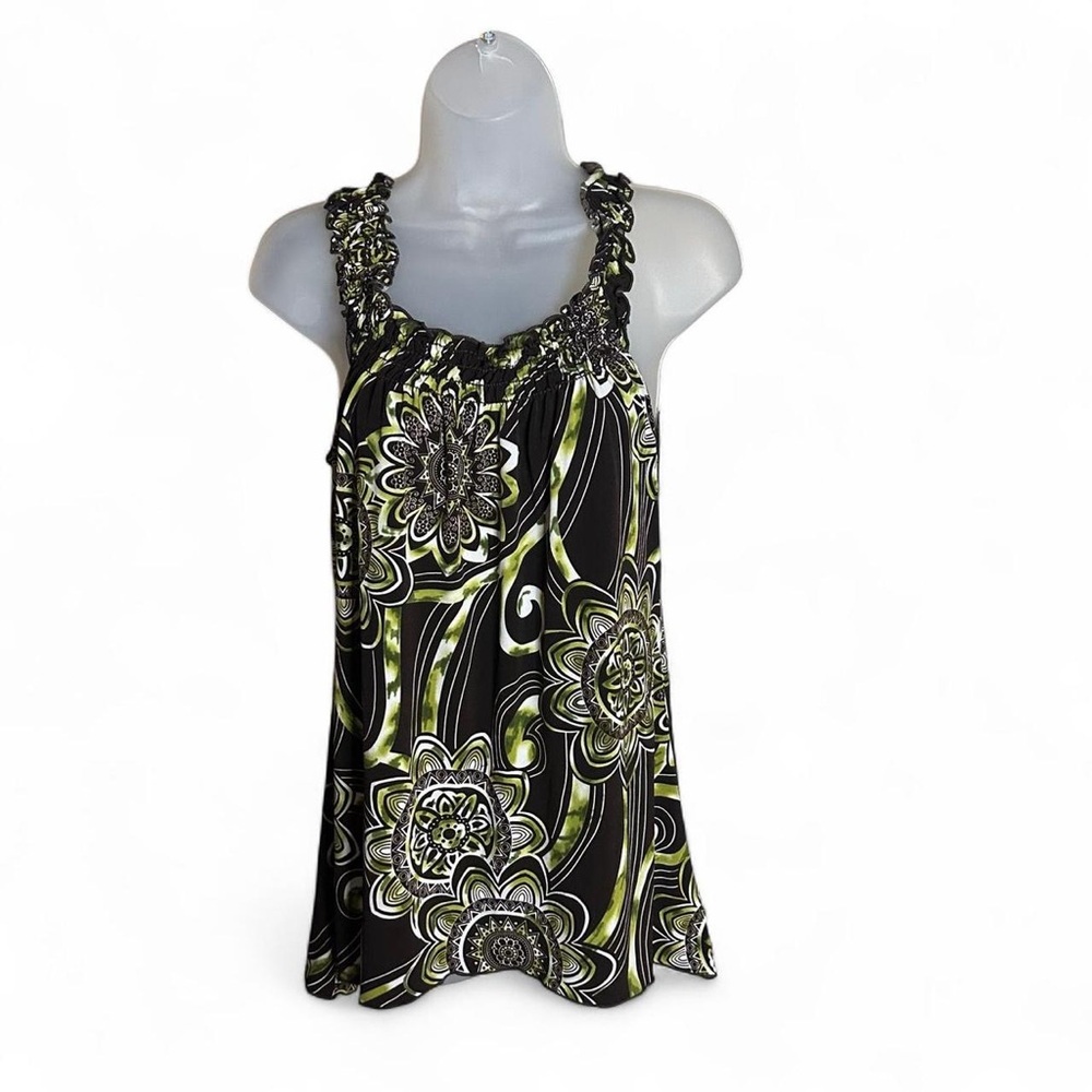 Floral Patterned Halter Top